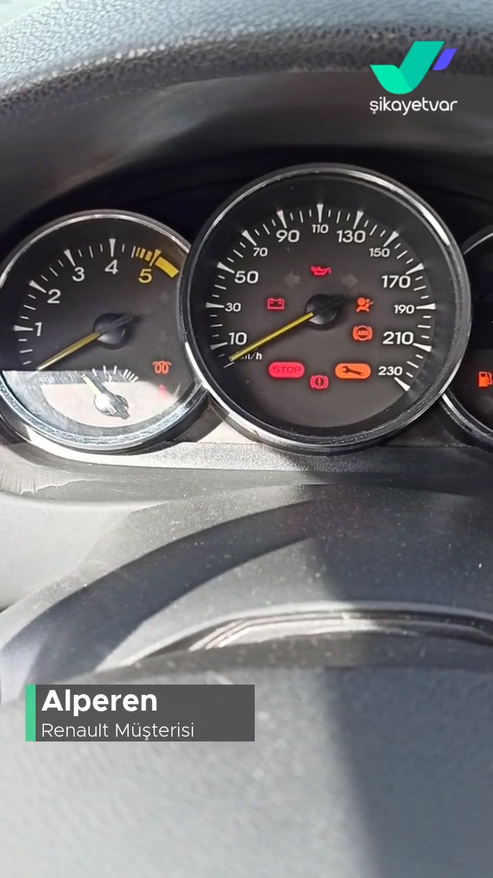 Renault 1.5 Motor Fluence Motor Uyarısı videonun kapak resmi