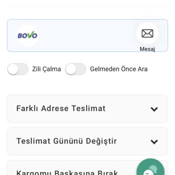 Bovo Kargom Kuryeyle Gezmede