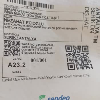 Murat Gıda Yanlış Ürün Gönderildi, Şikayetim Var,