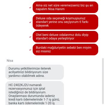 Obilet Olmayan Otel Odası Ve İade Talebi