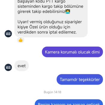 Kilif.art (Instagram) Kilif. Art Siparişi Kendi Kendine İptal Ediyor