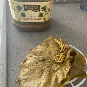 Kazova Yaprakta Böcek Kalıntısı Ya Da Dışkısı...