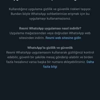 WhatsApp Haksız Yere Hesabımı Kapattı