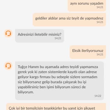 Trendyol Müşteri Temsilcisi Ve Satıcı Şikayeti
