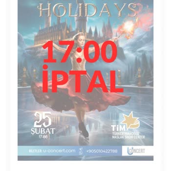 U-Concert Son Dakika Gösteri İptali