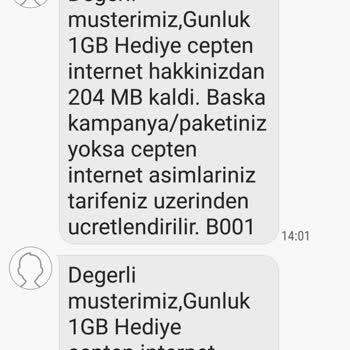 Bimcell Haksız Paramı Yedi