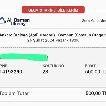 Ali Osman Ulusoy Otobüs Firmasının Yolcu İle İlgilenmeme Ve Saygısızlık İddiası