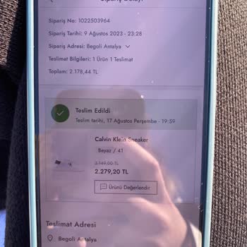Boyner'den Aldığım Calvin Marka Ayakkabının Kalitesizliği
