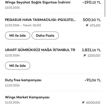 Pegasus Bagaj Kampanyasından Faydalanılmıyor