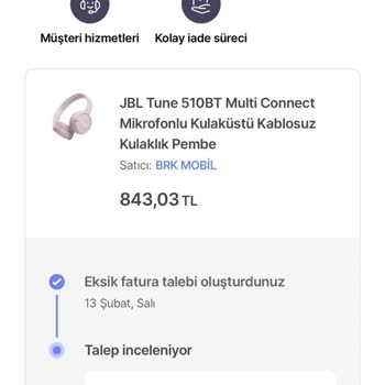 Hepsiburada Ürününe Sahip Çıkmıyor
