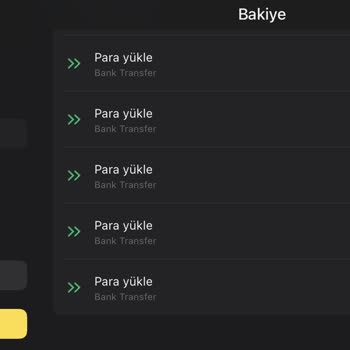 Binomo Da Para Yatıramıyorum