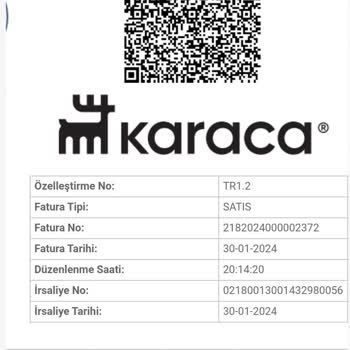 Karaca Züccaciye Aldığım Tavaların Teslim Edilmemesi