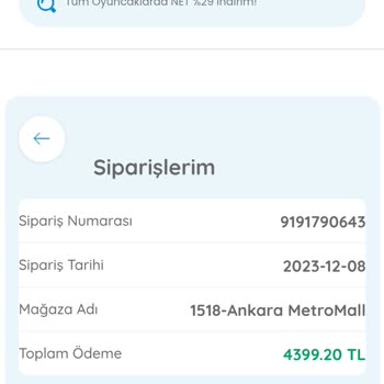 ebebek Kaliteli Ürün Beklentisi, Servis Hayal Kırıklığı