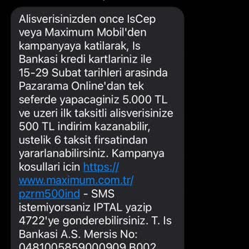 İş Bankası Yanıltıcı Kampanyalar Ve Mağduriyet