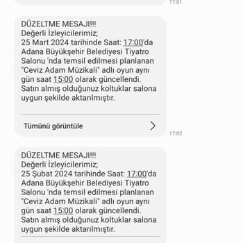 Biletinial.com Bilet Değişikliği Hayal Kırıklığı Yarattı