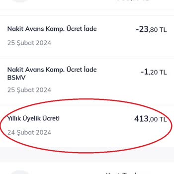 QNB Finansbank Maaşlı Müşterisinden Alınan Aidat Ücret İadesi