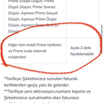 Türk Telekom Prime İspark İptali Canı Nasıl İsterse.