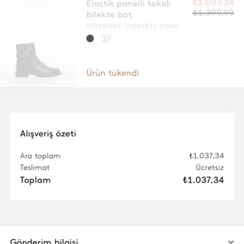 Yurtiçi Kargo Ve Mango Kayıp Ürün