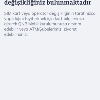 QNB Mağduriyeti Sim Kart Bloke