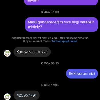 Doğal Şifa Market İşletmesi Ücret İadesi Yapmıyor!