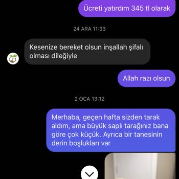 Doğal Şifa Market İşletmesi Ücret İadesi Yapmıyor!