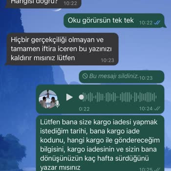 Doğal Şifa Market İşletmesi Ücret İadesi Yapmıyor!
