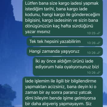 Doğal Şifa Market İşletmesi Ücret İadesi Yapmıyor!