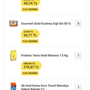 Migros İstenmeyen Alternatif Ürün