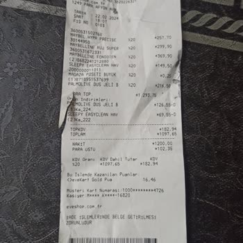 Eve Çalışanının Saygısızlığı