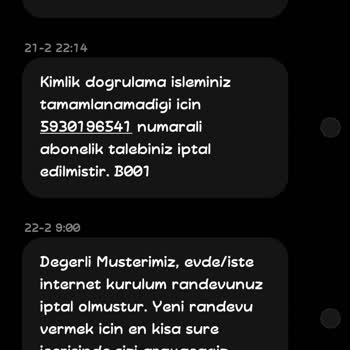 Türk Telekom Abonelik İptal İsteğim Gerçekleşmedi
