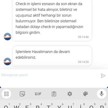 Sun Ekspres Haksız Alınan Check-in Ücreti