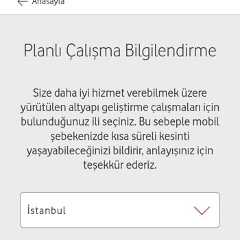 Vodafone Net Hizmetimi, 1 Haftadır Alamıyorum.