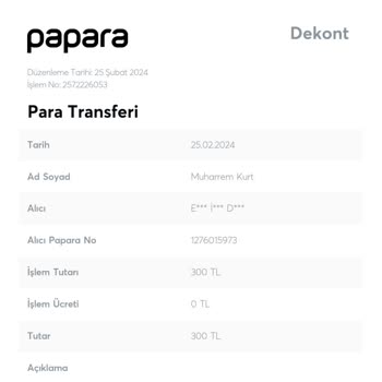 Papara İşlemim Limanbet Tarafından Kabul Edilmedi