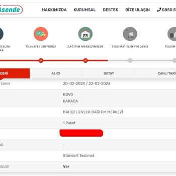 Kargom Sende Ama Bende Yok