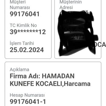 Hamadan Künefe Sıfır Hizmet Hijyensizlik