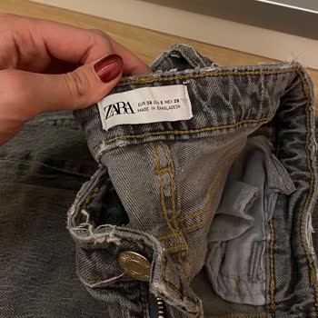 Zara Kot Pantolonlar Birkaç Yıkamada Yıpranıyor, Sökülüyor