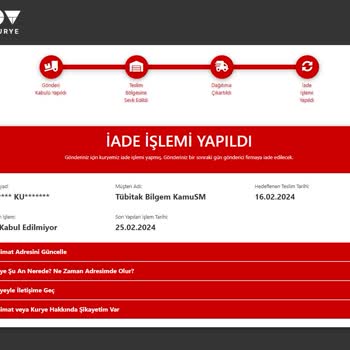 AGT Kurye Gecikmenin Yanında, Paketi "Kabul Edilmiyor" Diye Gönderdi!
