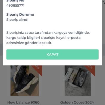 Kremlin Outlet Acil Sipariş İptali