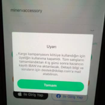 Sürat Kargo Dolap Hesabım Kapatıldı