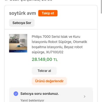 Philips 7000 Serisi Robot Süpürgenin Beklentilerime Cevap Verememesi