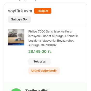 Philips 7000 Serisi Robot Süpürgenin Beklentilerime Cevap Verememesi