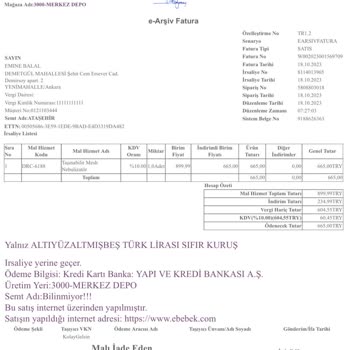 ebebek Yüklenemeyen Para İadesi