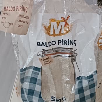 Migros Baldo Pirinç 5 Kg Kötü Kokuyor
