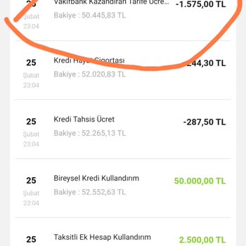VakıfBank Kazandıran Tarife İle Hesabımdan Kesilen 1575 TL Para İadesi