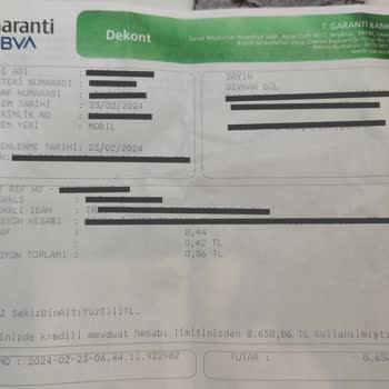 Garanti Bankası Hesabımdan Bilgim Dışında Para Transferi Yapıldı!