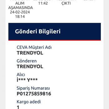 CEVA Logistics Alt Tarafı Bir Televizyon