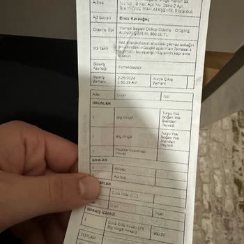 Burger King Yanlış Ürün Gönderip Değişimini Yapmıyor