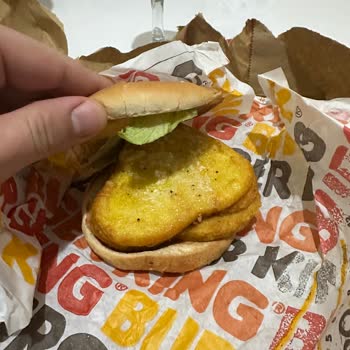 Burger King Yanlış Ürün Gönderip Değişimini Yapmıyor