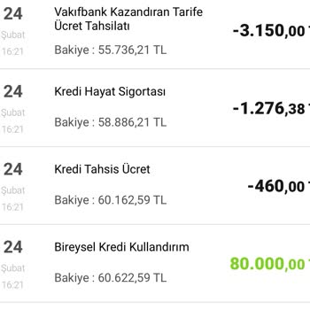 Bankacılık Düzenleme ve Denetleme Kurumu VakıfBank Kazandıran Tarife Ücret İadesi