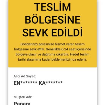 Papara Black Card Gelmedi!